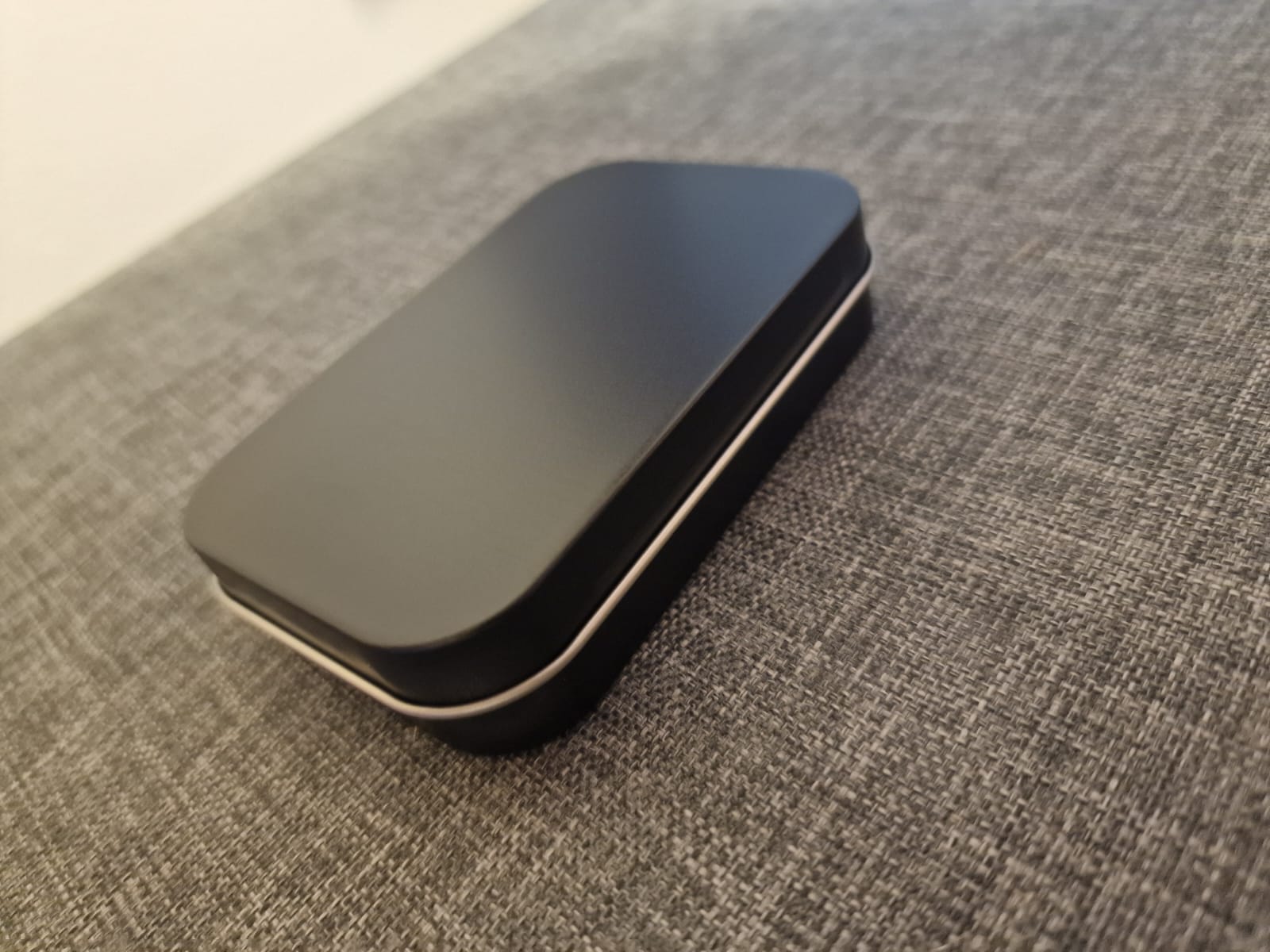 Black Storage Tin