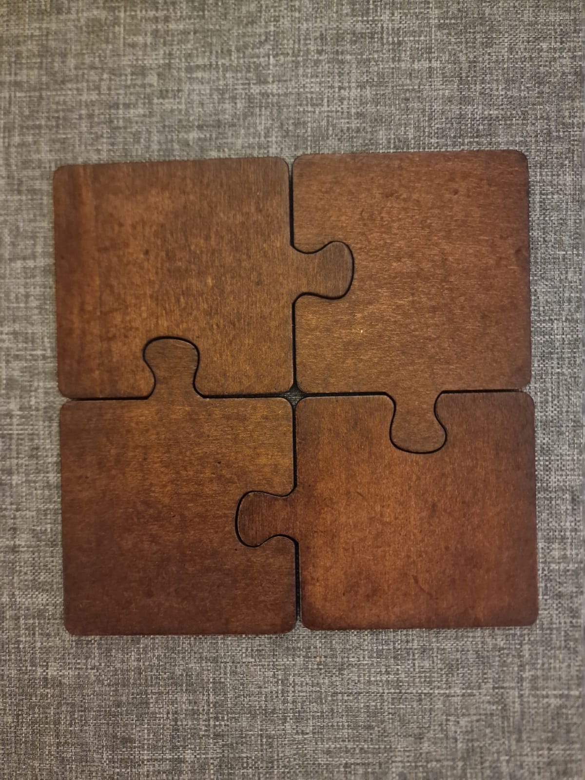 4 Piece Puzzle Coasters