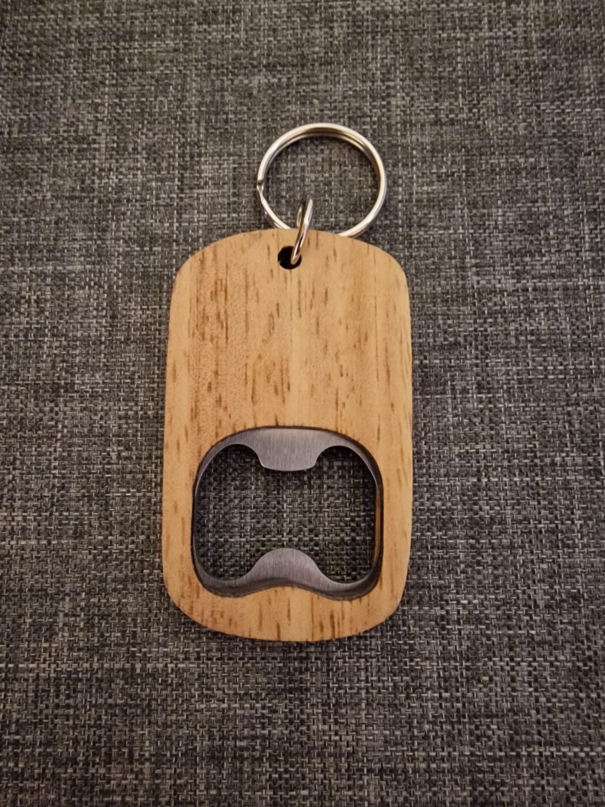Wooden Keyring Bottle Opener